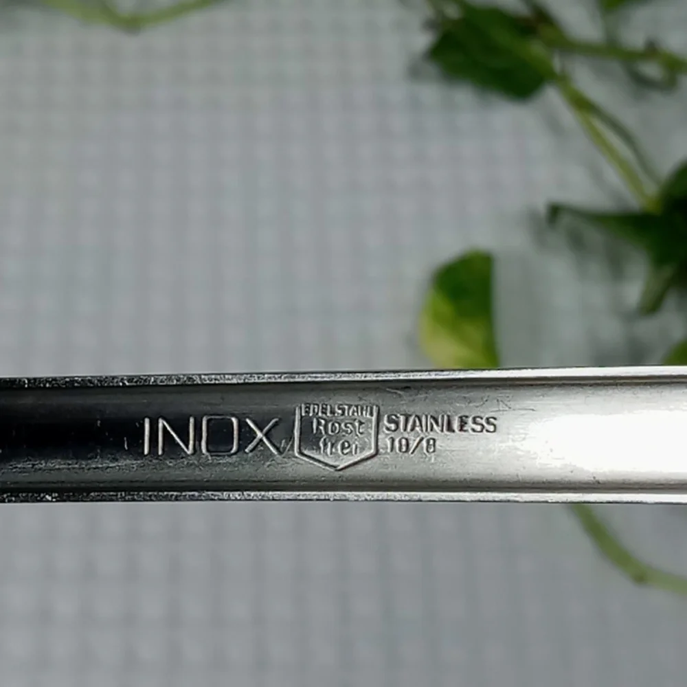 Vintage Inox Edelstahl Rost Frei 18/8 Stainless Steel Pasta Ladle